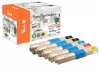 Peach Spar Pack Plus Tonermodule kompatibel zu  OKI 46508712*2, 46508711, 46508710, 46508709