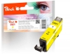 Peach Tintenpatrone gelb kompatibel zu  Canon CLI-521Y, 2936B001