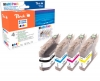 Paquete combinado  de Peach compatible con  Brother LC-127XLVALBP
