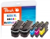 Peach Spar Pack Plus Tintenpatronen, kompatibel zu  Brother LC-22UXL