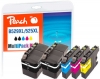 Peach Spar Pack Plus Tintenpatronen, kompatibel zu  Brother LC-529, LC-525XL