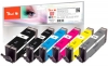 Peach Spar Pack mit grau Tintenpatronen, kompatibel zu  Canon PGI-550, CLI-551