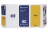 210749 - Cartuccia InkJet originale giallo No. 80 Y, C4873A HP