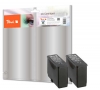 318711 - Peach Twin Pack cartouche d'encre noire, compatible avec T050BK*2, S020187, S020093, S020108, C13T05014010 Epson